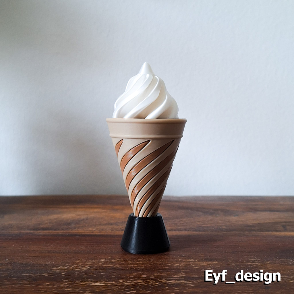 Ice Cream Cone Pass-Through Fidget