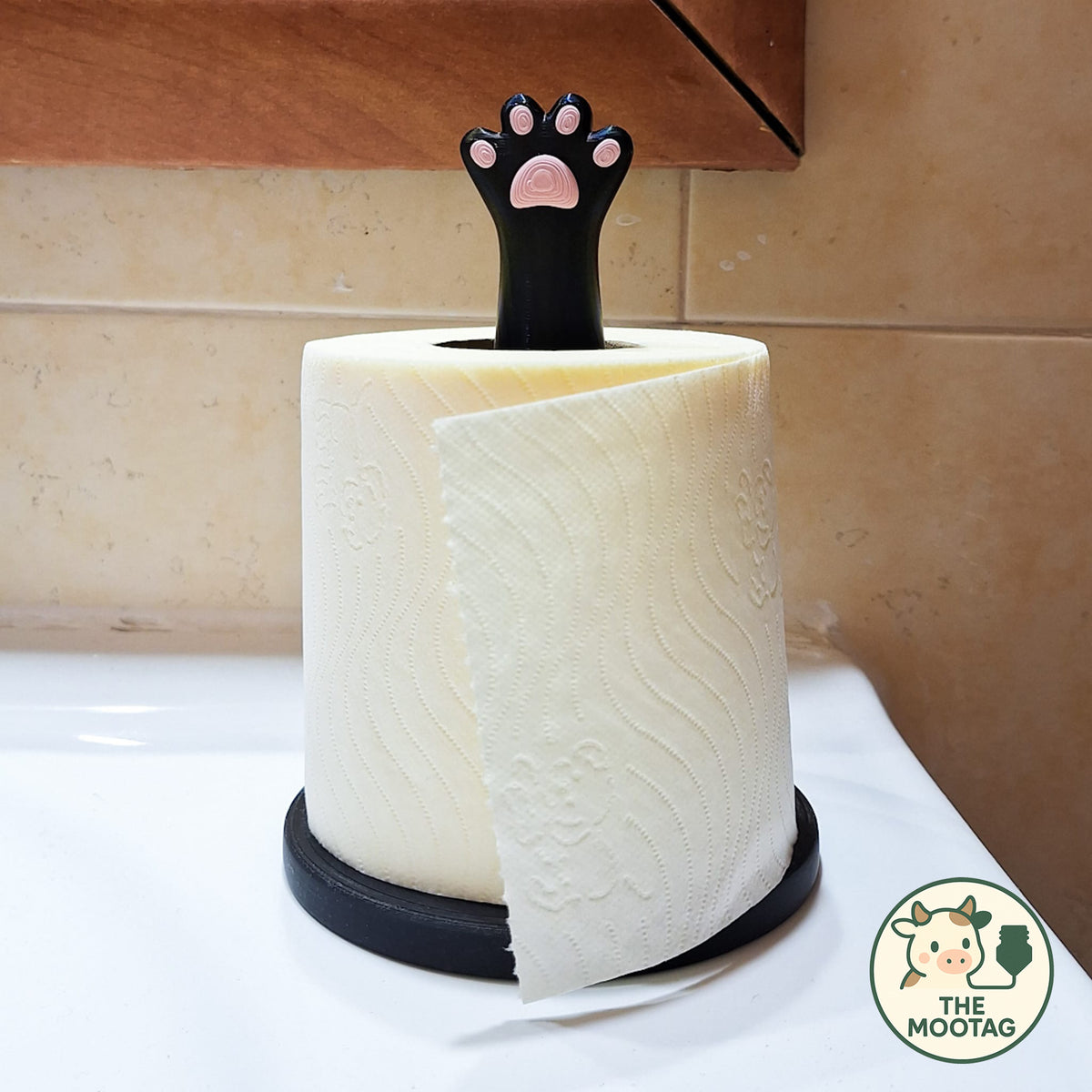Pawprint Toilet Paper Holder