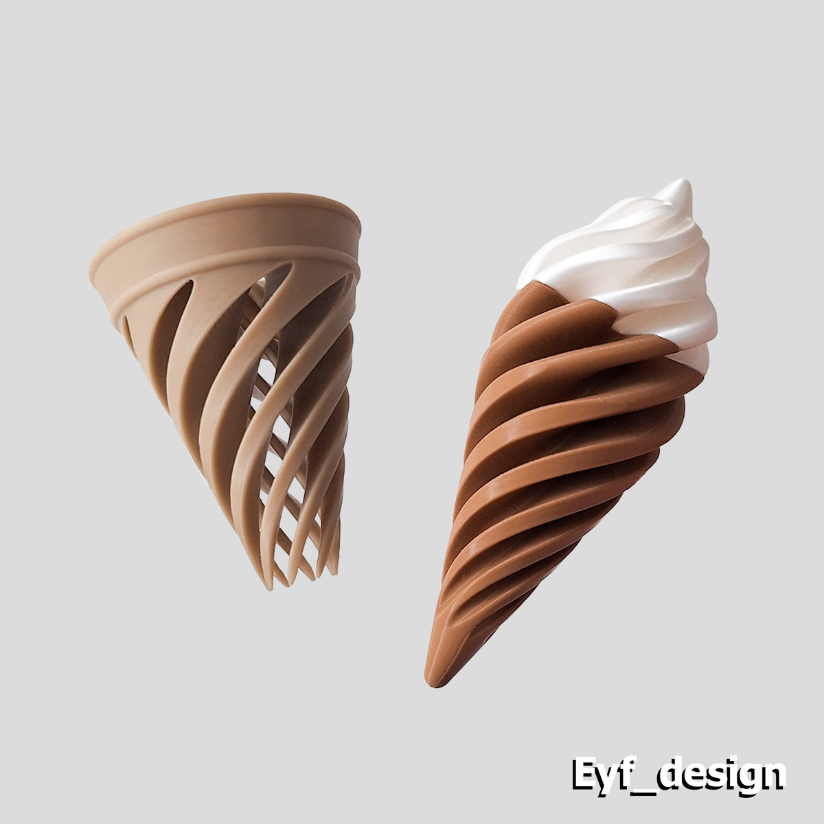 Ice Cream Cone Pass-Through Fidget