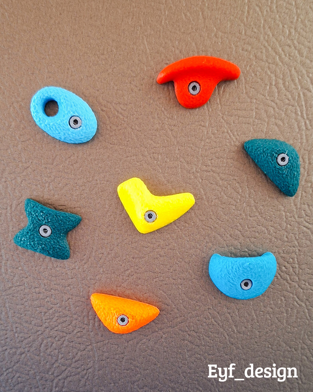 Rock Wall Magnets -10 Piece Set