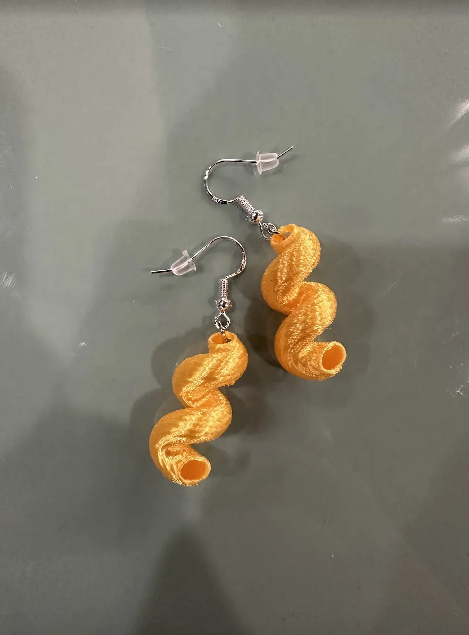 Pasta Earrings