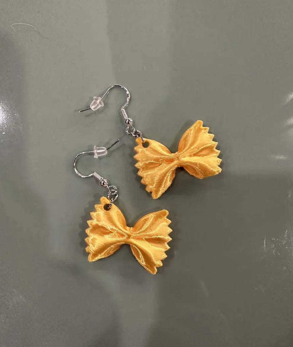 Pasta Earrings