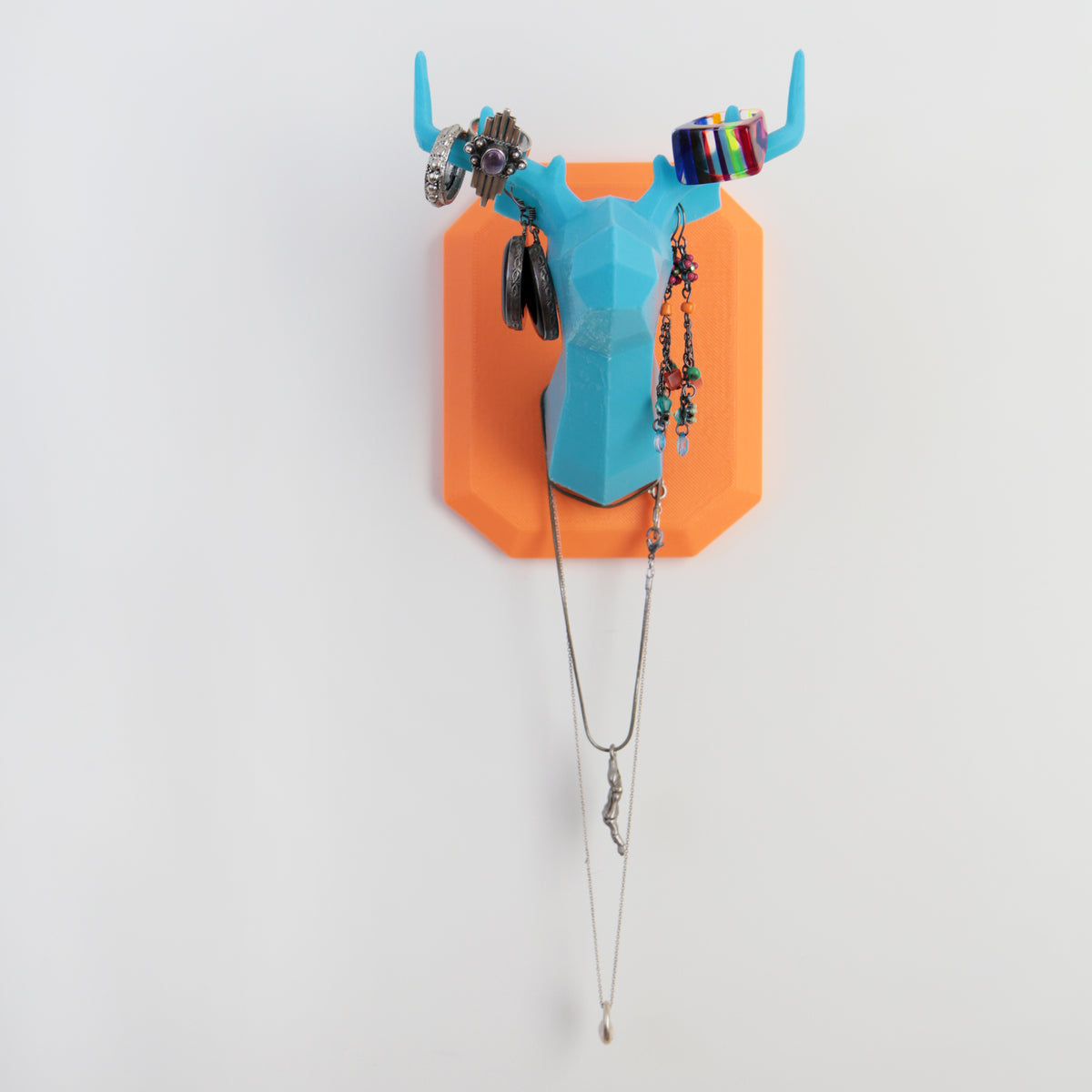 Geometric Deer Jewelry Hook
