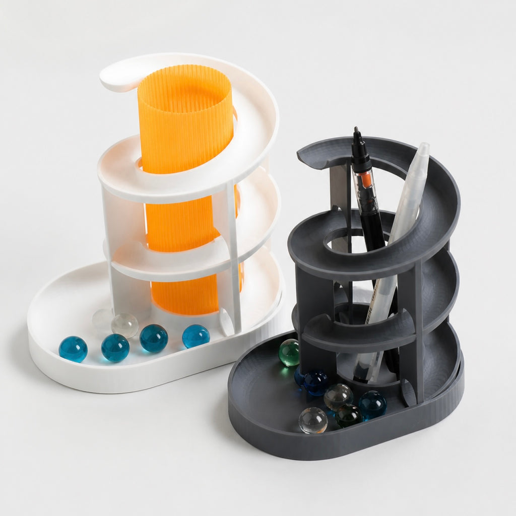Marble Track Pen Holder