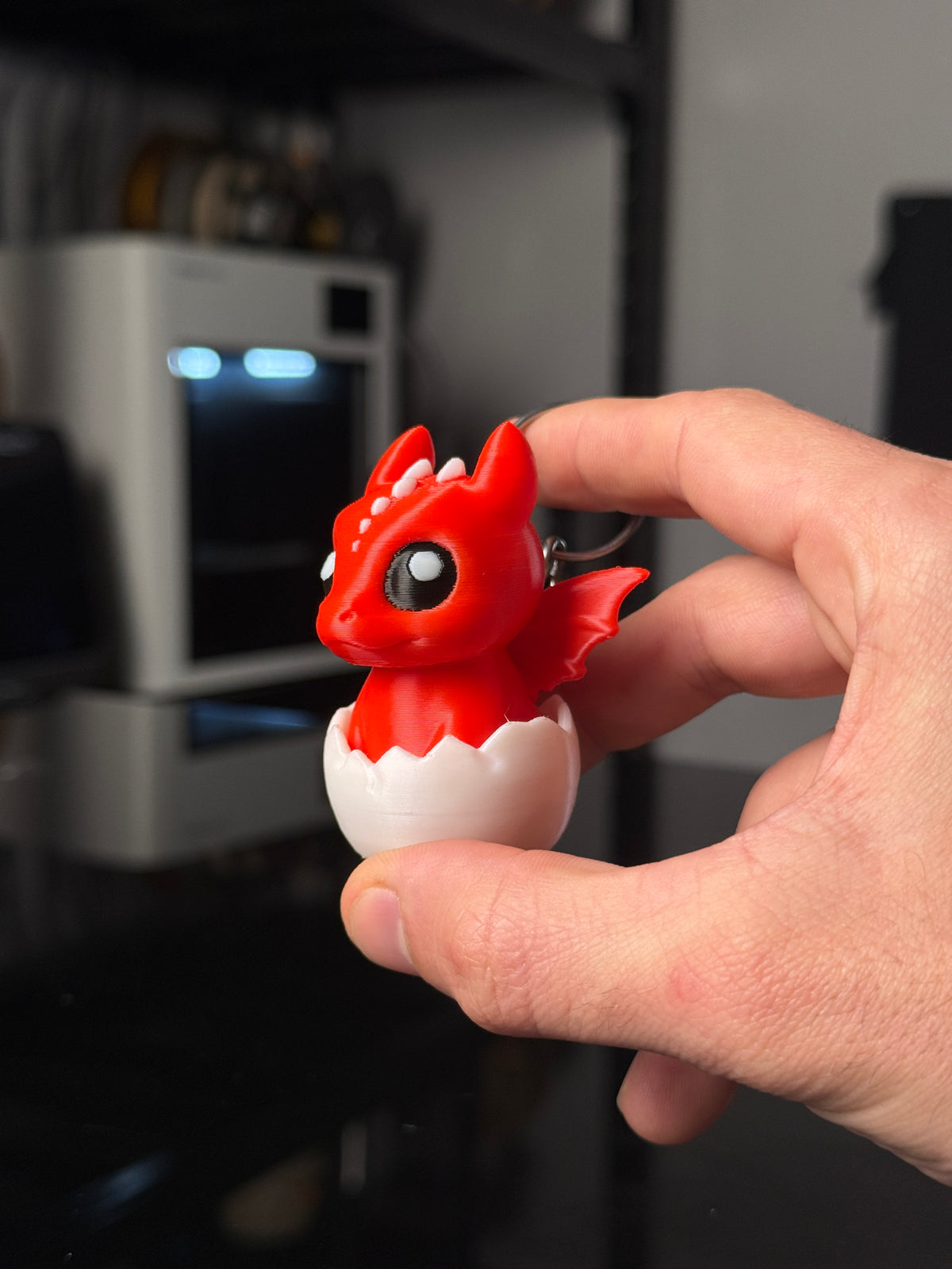 Dragon Hatchling Keychain Clicker