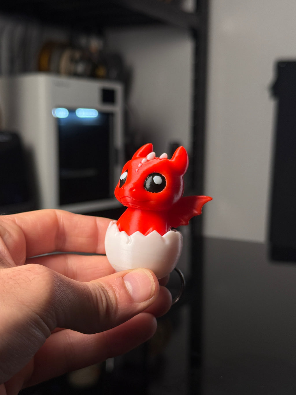 Dragon Hatchling Keychain Clicker