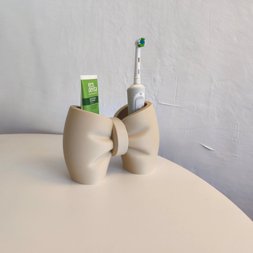 Ribbon Toothbrush Holder
