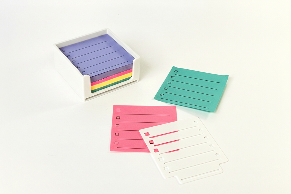 Sticky Note  Storage and Stencil Set