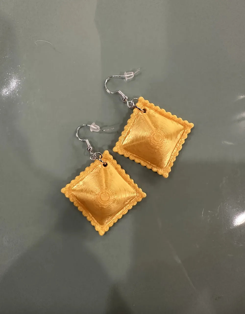 Pasta Earrings