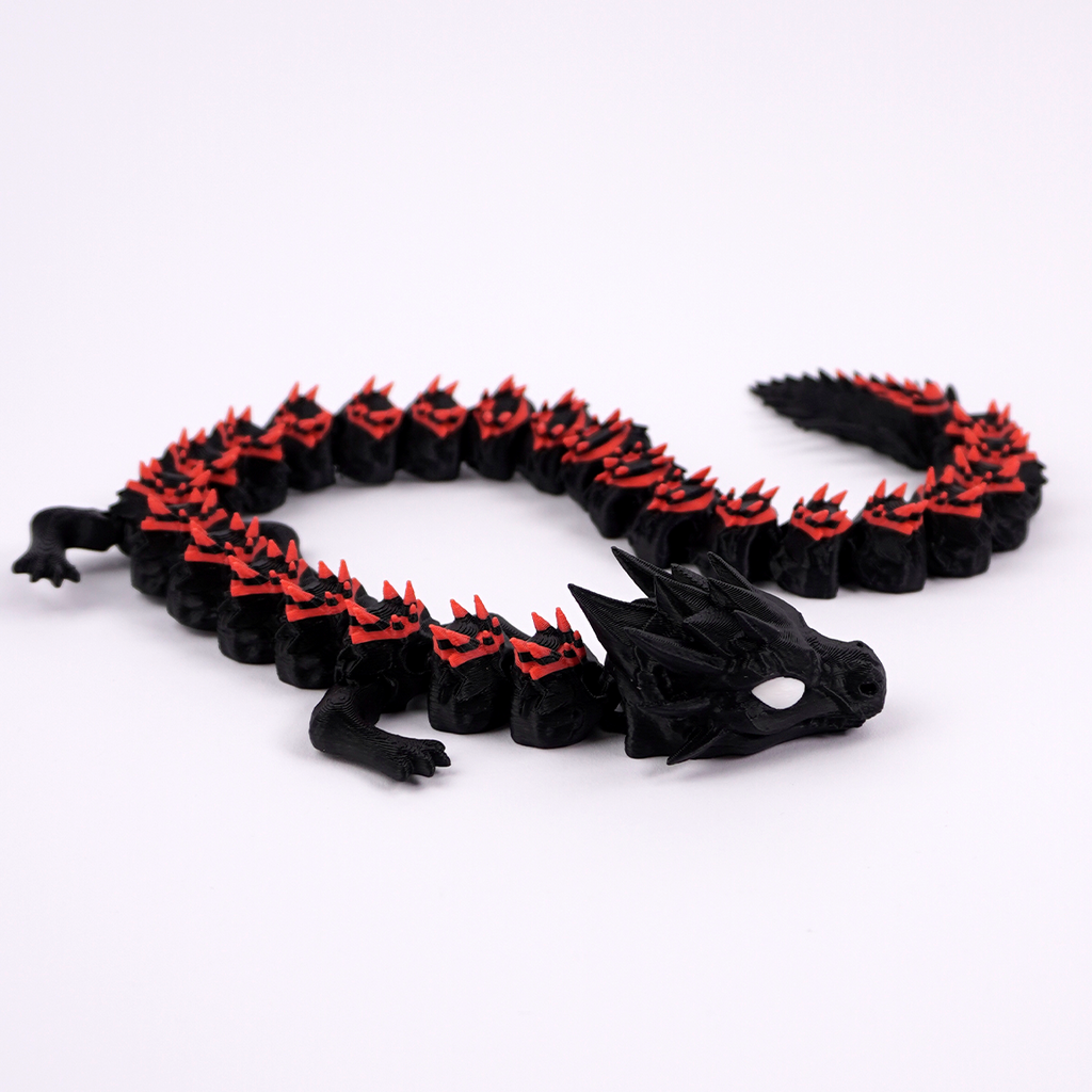 Crimson Midnight Dragon