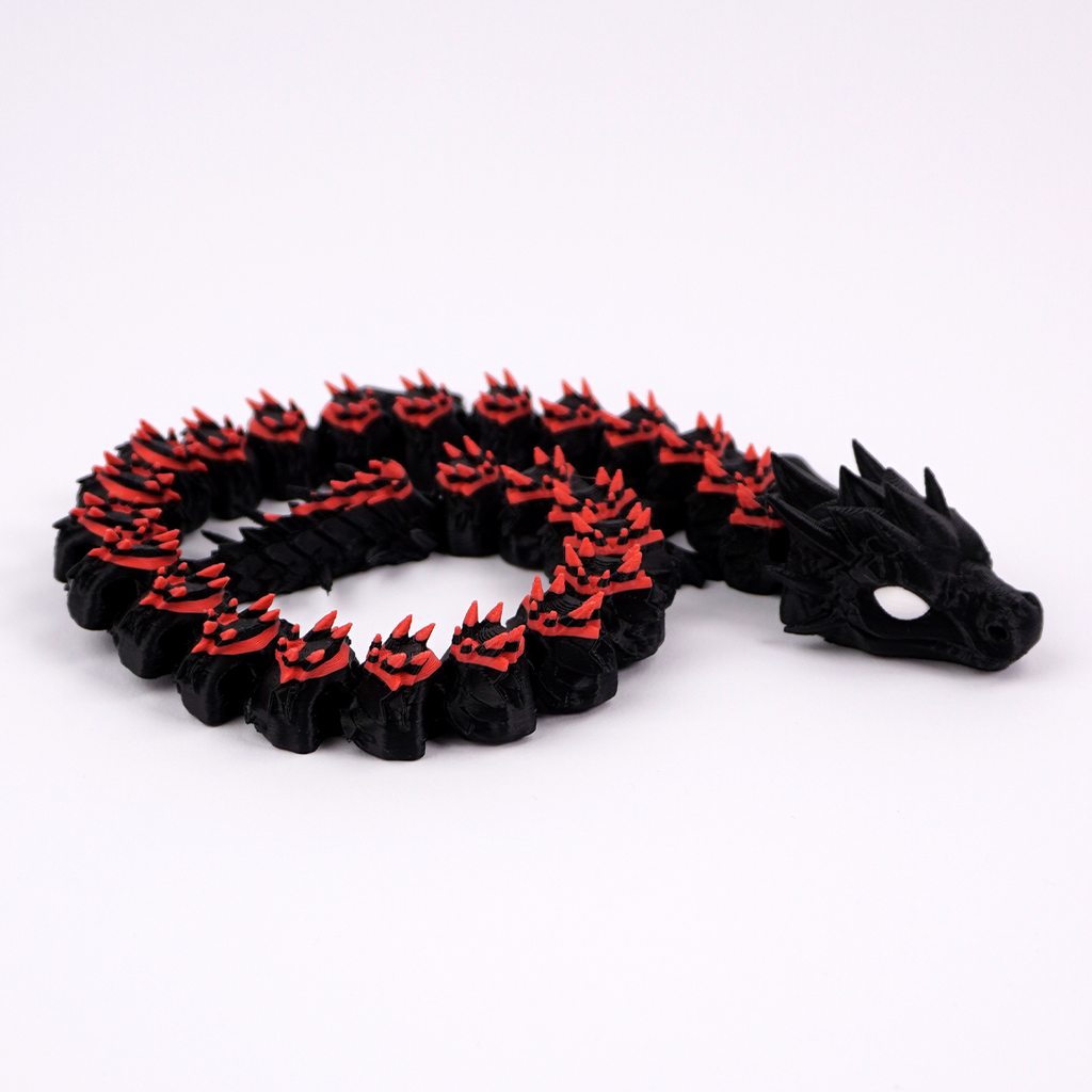 Crimson Midnight Dragon