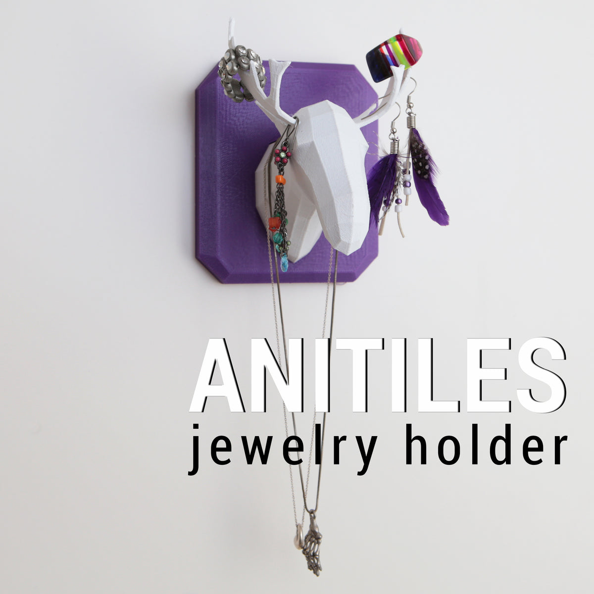 Geometric Moose Jewery Hook