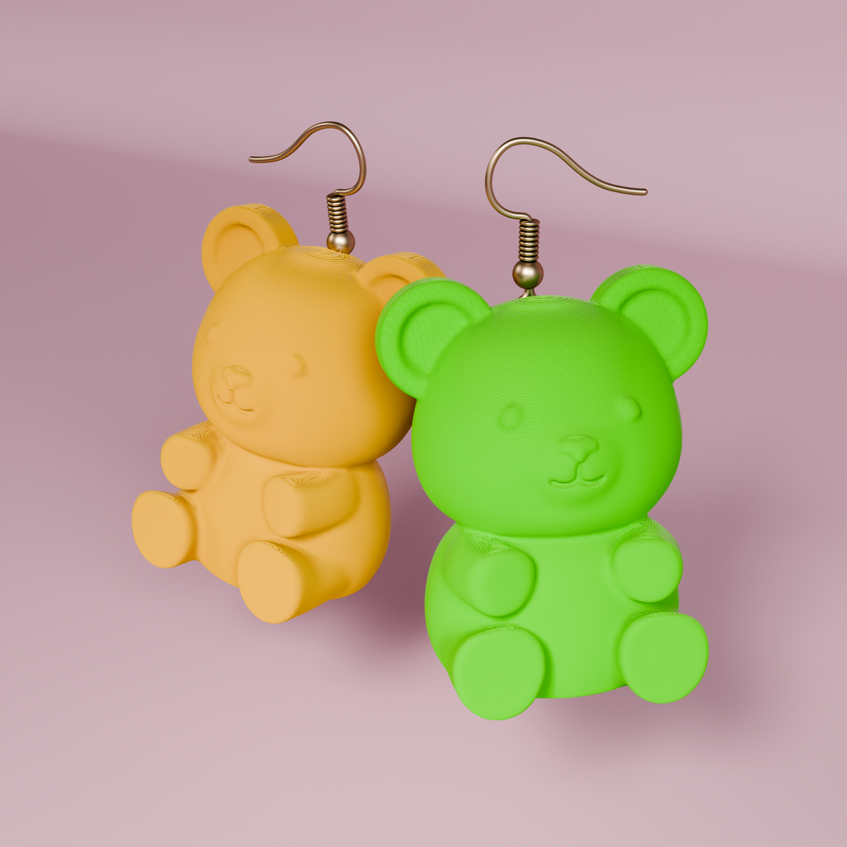 Gummy Bear Earrings